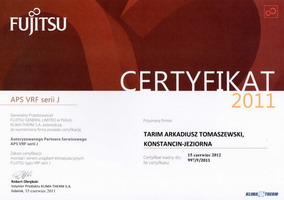 autoryzowany partner serwisowy fujitsu vfr j